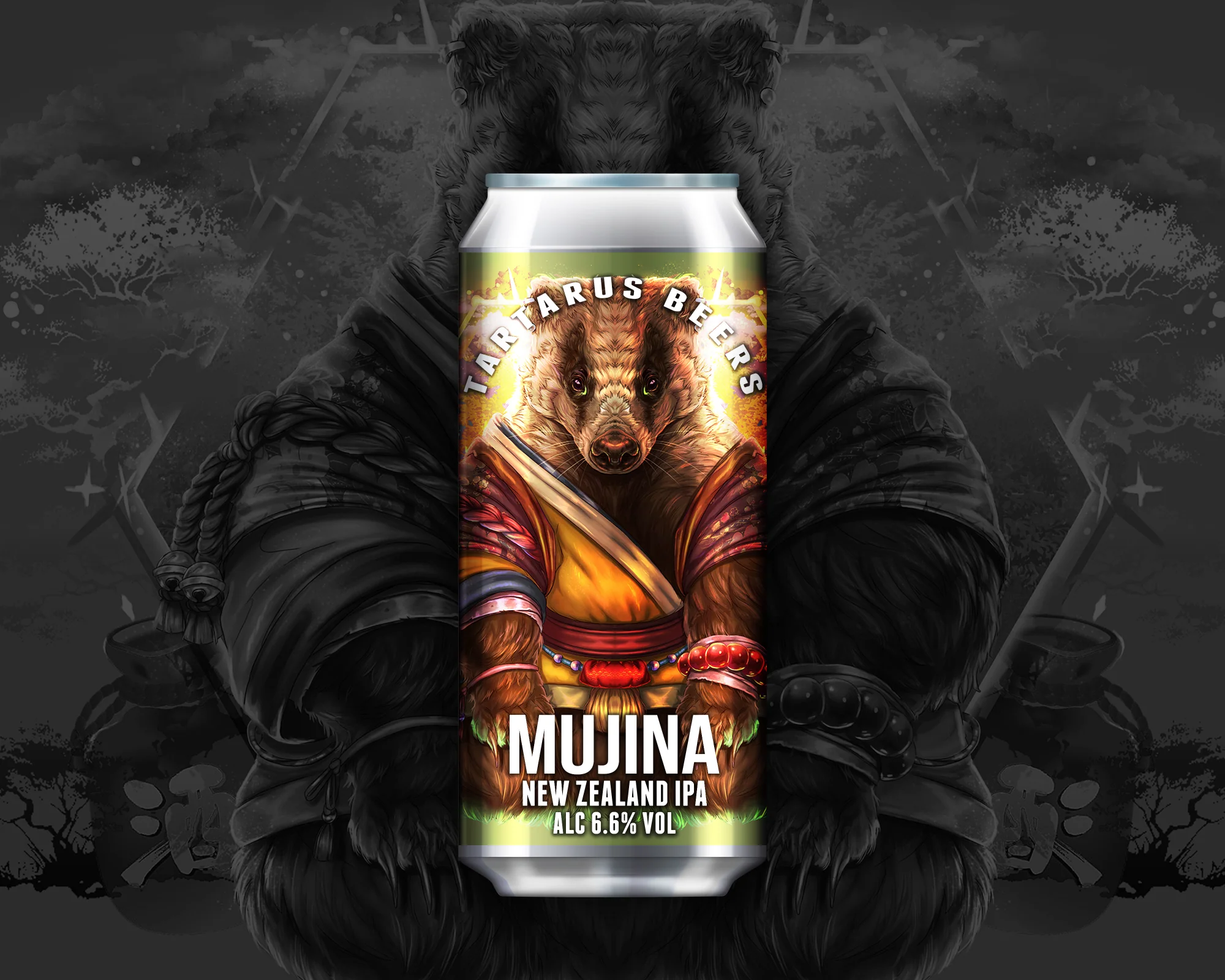 MUJINA - NEW ZEALAND IPA - 6.6% - 440mL CAN